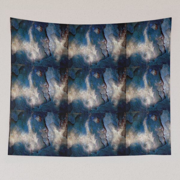 Item preview, Abstract Rock Portrait in Blue designed and sold by CarolM.