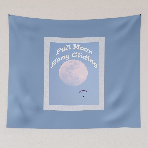 Item preview, Full Moon Hang Gliding (daytime) designed and sold by CarolM.