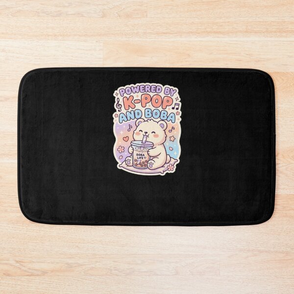 Item preview, Powered By K-Pop And Boba Cute Bear Drink designed and sold by snowry.