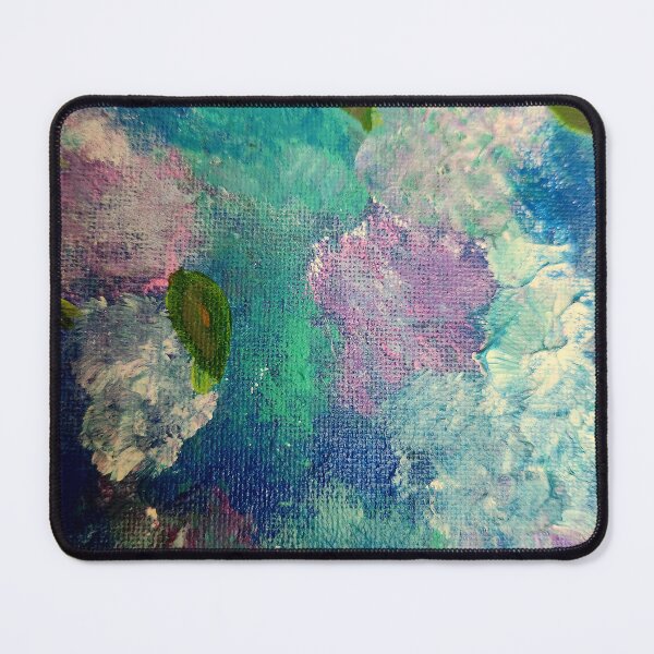 Item preview, Hydrangeas in bloom acrylic designed and sold by Raineylanes.