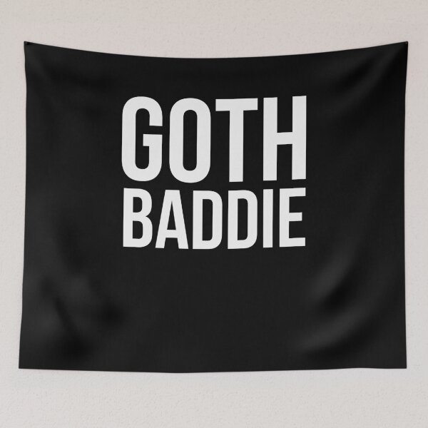 Item preview, Goth Baddie Aesthetic Dark Style Apparel designed and sold by snowry.