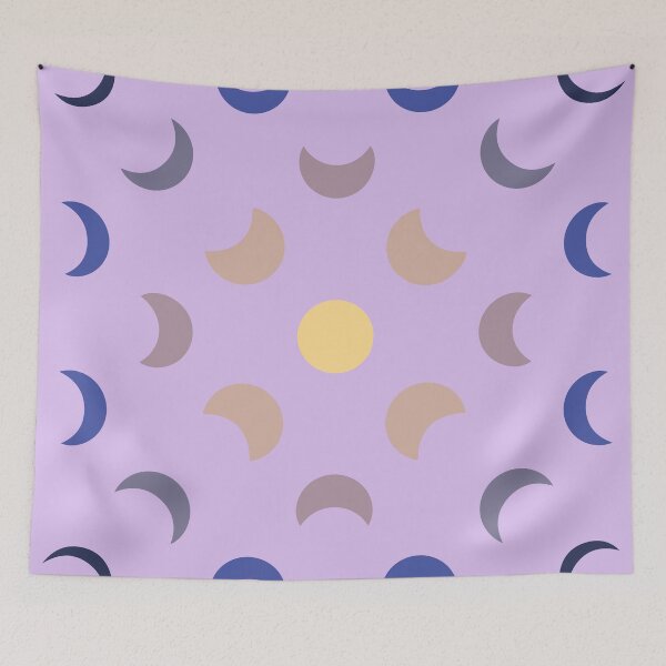 Item preview, Colorful Crescent Pattern in Circular Design designed and sold by Arturo Daniel Garcia Palomo.