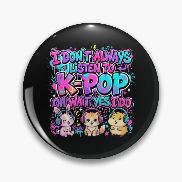 Item preview, I Don't Always Listen to K-Pop Cute Animals designed and sold by snowry.