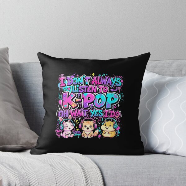 Item preview, I Don't Always Listen to K-Pop Cute Animals designed and sold by snowry.