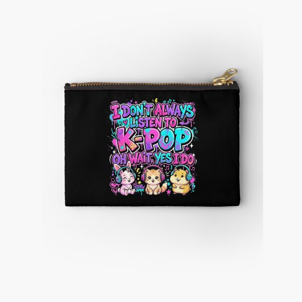 Item preview, I Don't Always Listen to K-Pop Cute Animals designed and sold by snowry.