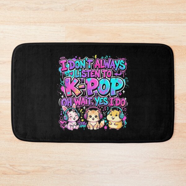 Item preview, I Don't Always Listen to K-Pop Cute Animals designed and sold by snowry.