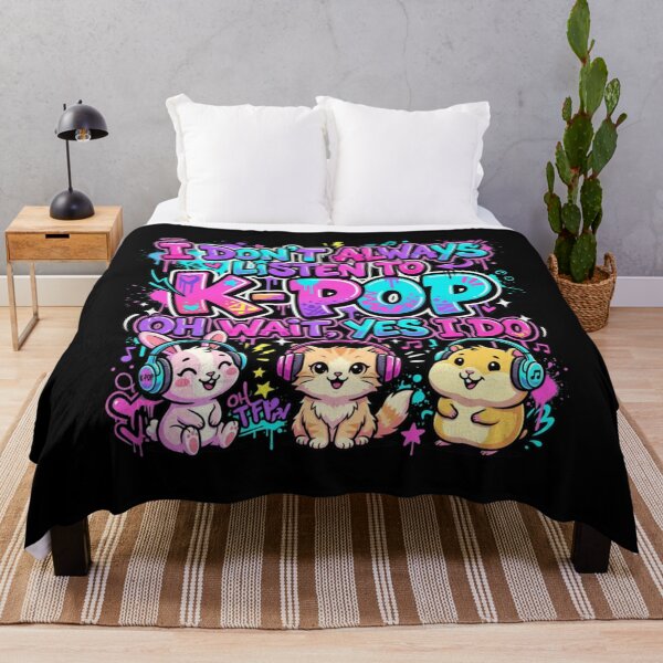 Item preview, I Don't Always Listen to K-Pop Cute Animals designed and sold by snowry.