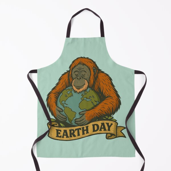 Item preview, Earth Day Orangutan designed and sold by Ghost on Toast.