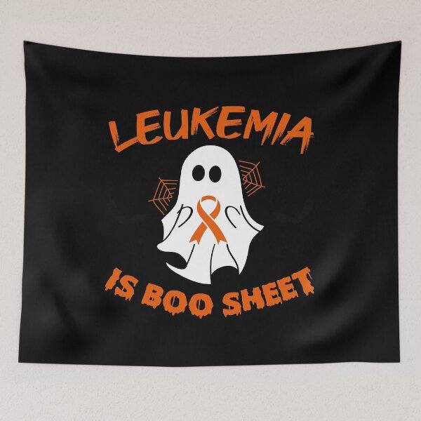 Item preview, Kids Halloween Ghost Leukemia Awareness designed and sold by KroghDs.