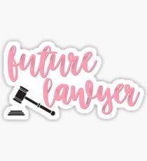Future Lawyer Sticker
