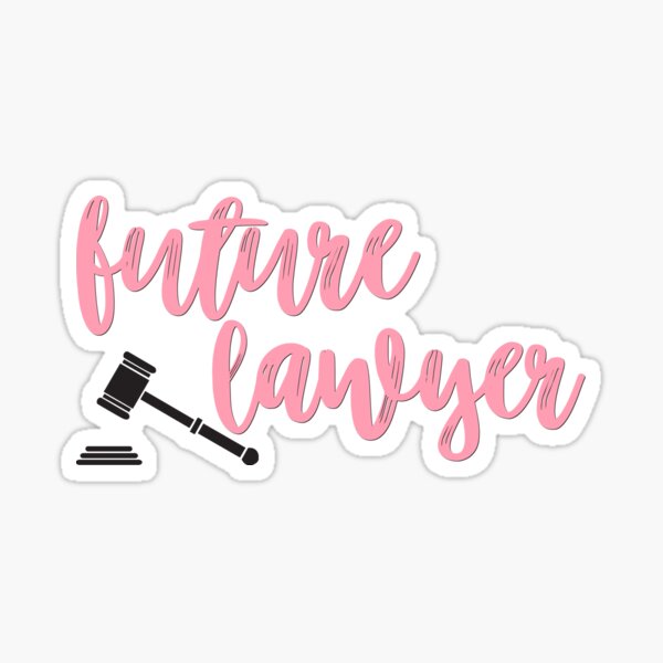 Future Lawyer Sticker