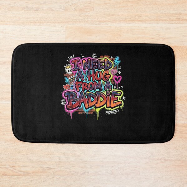 Item preview, I Need A Hug From A Baddie Urban Graffiti Art designed and sold by snowry.