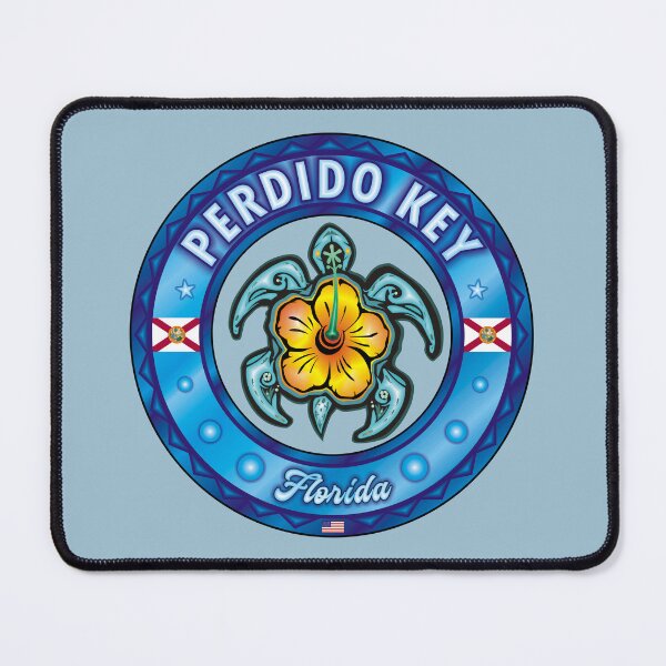 Item preview, Perdido Key Florida sea turtle hibiscus designed and sold by studioss76.