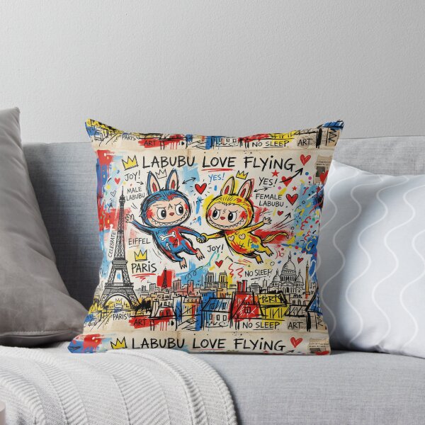 Item preview, Labubu lovers in flight. designed and sold by Natalia-Vlad.