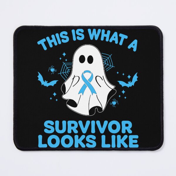 Item preview, Halloween Ghost Cancer Survivor designed and sold by KroghDs.