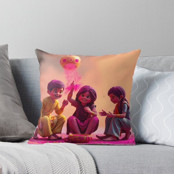 Item preview, Holi Kids Playful Colors designed and sold by Teewave-Ashish.