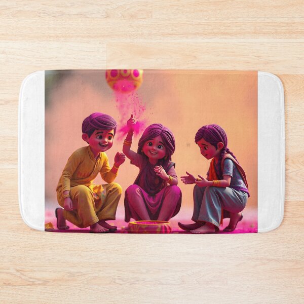 Item preview, Holi Kids Playful Colors designed and sold by Teewave-Ashish.