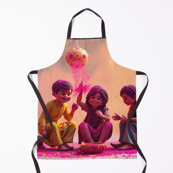 Item preview, Holi Kids Playful Colors designed and sold by Teewave-Ashish.