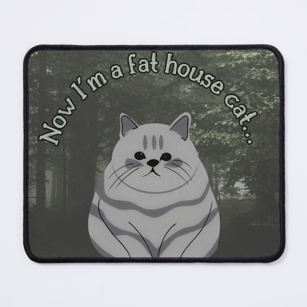 Item preview, Fat House Cat Flightless Bird Twilight Forest designed and sold by ChipperChelsea.