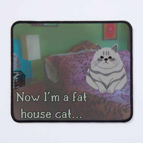 Item preview, Fat House Cat Flightless Bird Twilight designed and sold by ChipperChelsea.