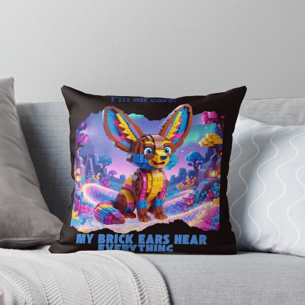 Item preview, I'm All Ears - Cute Fennec Fox Toy Brick Art designed and sold by SlavicKemp.