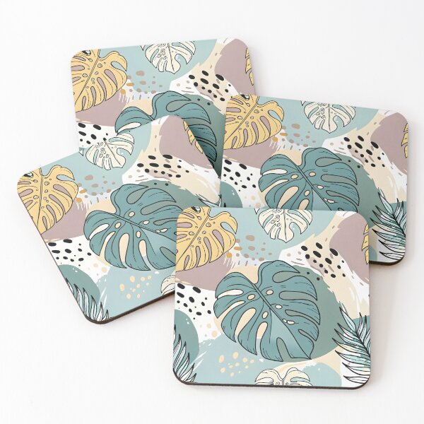 Item preview, Tropical Palm and Monstera Leaf Aesthetic designed and sold by AOCollections.