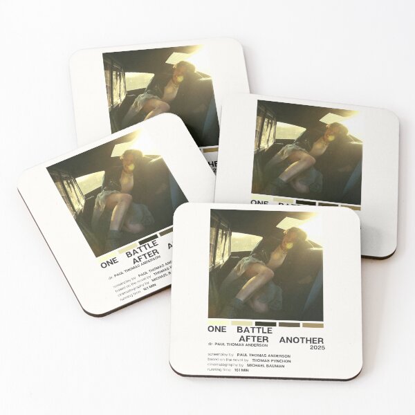 Item preview, One Battle After Another (2025) Movie Poster designed and sold by YellowishCat15.