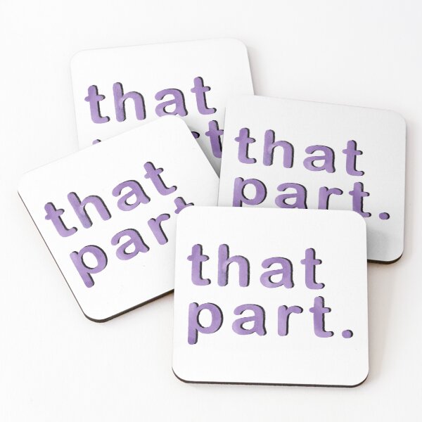 Item preview, That Part designed and sold by Blank Pepper Art.