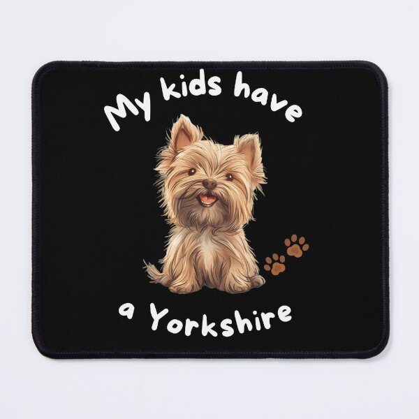 Item preview, My Kids Have a Yorkshire sassy Poodle Mom Aesthetic shirt cute Fluffy Dog Illustration Modern style, Gifts T-shirt designed and sold by MalwasBasket.