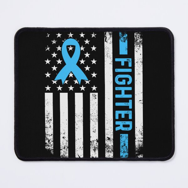 Item preview, Patriotic Blue Ribbon Awareness Fighter designed and sold by KroghDs.