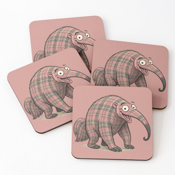 Item preview, Cute Plaid Anteater designed and sold by CarolM.