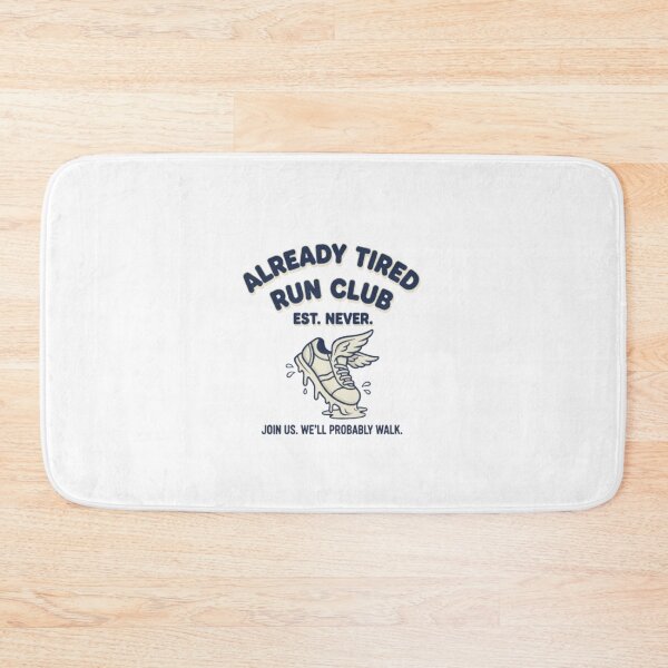 Item preview, Already Tired Run Club Shirt Funny Running Shirt Lazy Runner Gift Humor Fitness Tee designed and sold by RTchopy.