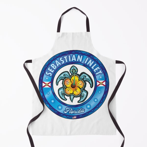 Item preview, Sebastian Inlet Florida sea turtle hibiscus designed and sold by studioss76.
