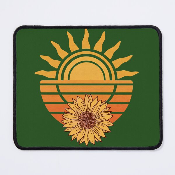 Item preview, Sunflower Retro Sunset Vintage Summer Aesthetic Design designed and sold by HANG ON STUDIO .