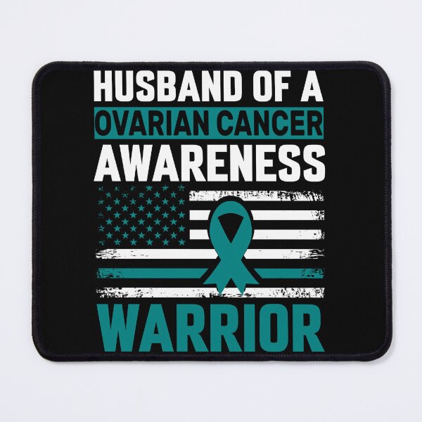 Item preview, Ovarian Cancer Husband Support Awareness designed and sold by KroghDs.