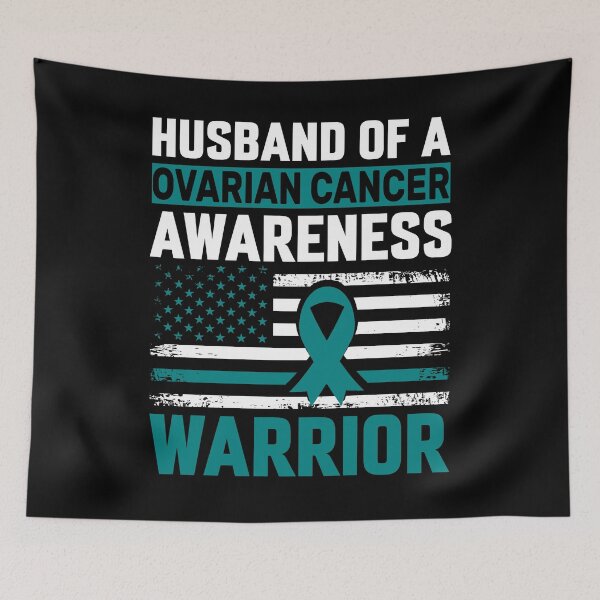 Item preview, Ovarian Cancer Husband Support Awareness designed and sold by KroghDs.
