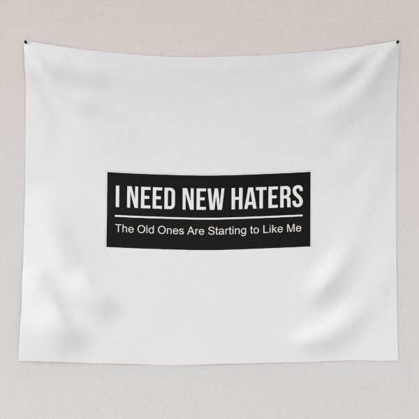 Item preview, I Need New Haters designed and sold by Old Man Athletics.