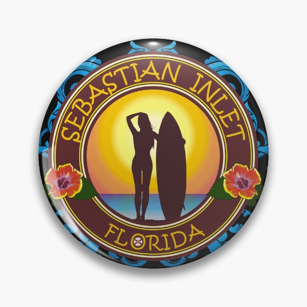 Item preview, Sebastian Inlet surfer girl designed and sold by studioss76.