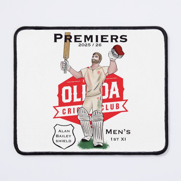 Item preview, Olinda CC Mens 1st XI Premiers Team Poster 2025-26 designed and sold by Chestnut Falls Studio.