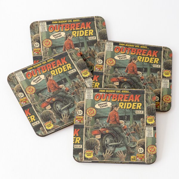 Item preview, Resident Evil 2 Claire Redfield Retro Vintage Comic Cover Art designed and sold by Back2Collage.