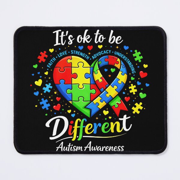 Item preview, Love Support Heart Puzzle Men Women Kids Autism Awareness designed and sold by gear-posters.