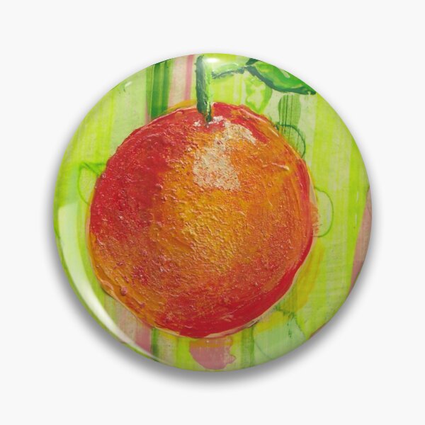 Item preview, Orange Painting on Vibrant Background designed and sold by Anna  Mills.