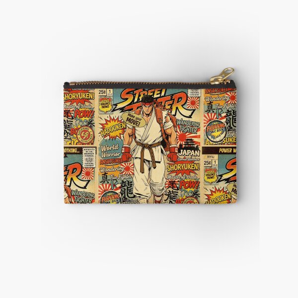 Item preview, Street Fighter Ryu Retro Vintage Comic Cover Art designed and sold by Back2Collage.