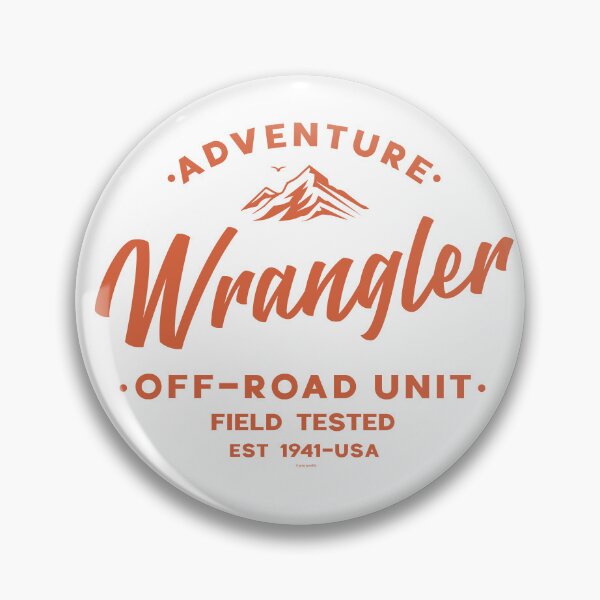 Item preview, Retro Mountain Adventure Wrangler Heritage Design designed and sold by Automotive Art by Greg.