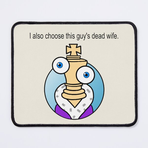 Item preview, I also choose this guy's dead wife. Kinger Queenie TADC designed and sold by EvergreenRevolt.