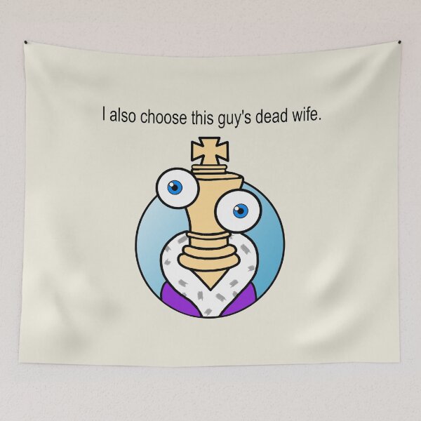Item preview, I also choose this guy's dead wife. Kinger Queenie TADC designed and sold by EvergreenRevolt.