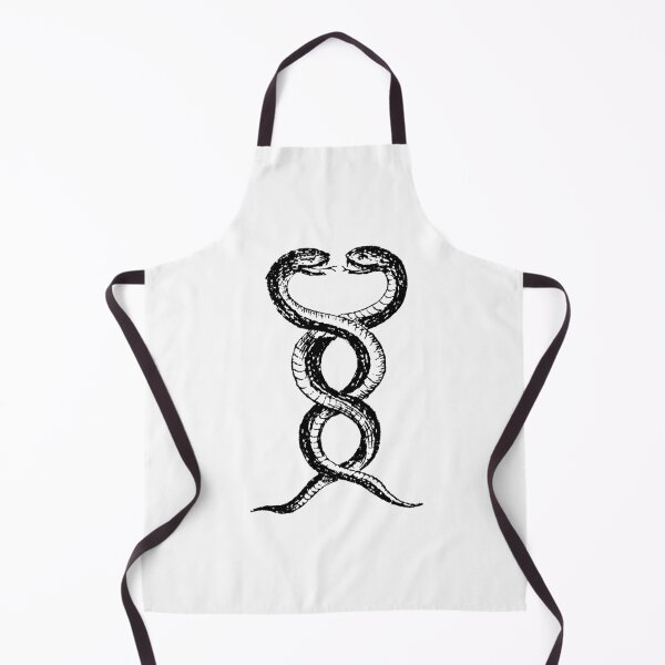 Item preview, Vintage Snake Illustration, Entwined Snake Drawing designed and sold by HawthorneFlame.