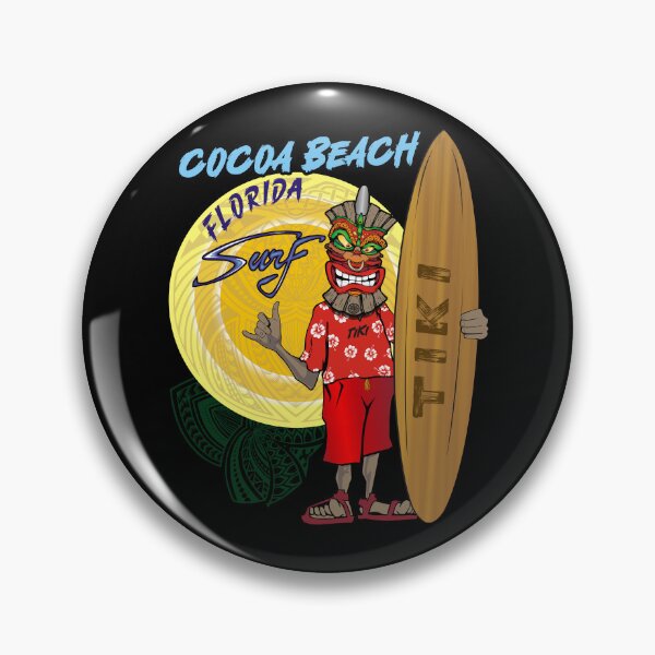 Item preview, Cocoa Beach Florida Tiki Surf vintage designed and sold by studioss76.