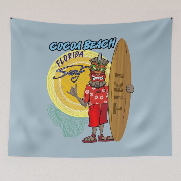 Item preview, Cocoa Beach Florida Tiki Surf vintage designed and sold by studioss76.