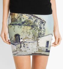 Taking a Break in Caceres Mini Skirt